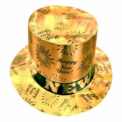 Guldhatt Happy New Year - One size