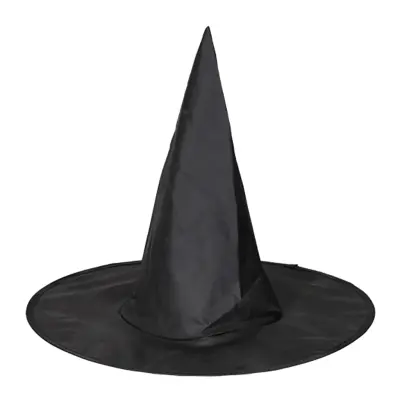 Häxhatt Vuxen Svart - One size