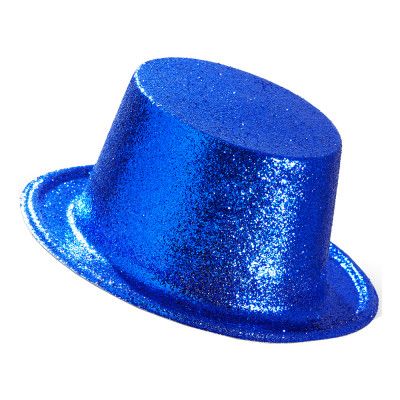 Höghatt Glitter Blå - One size