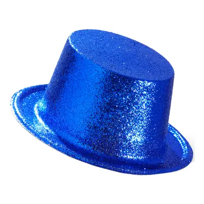 Höghatt Glitter Blå - One size