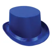 Höghatt Satin Blå - One size