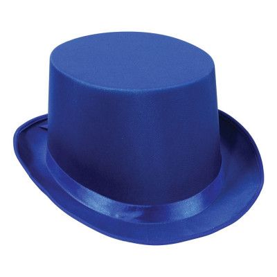 Höghatt Satin Blå - One size