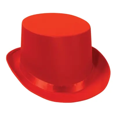 Höghatt Satin Röd - One size