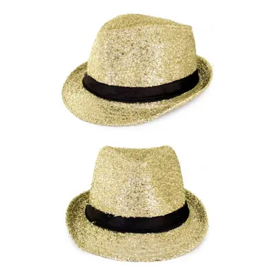 Hatt Glitter/Guld - One size
