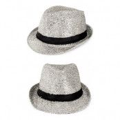 Hatt Glitter/Silver - One size