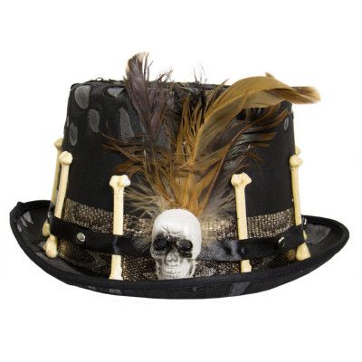 Hatt Med Fjädrar&Ben