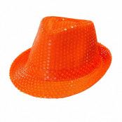 Hatt, popstar neon orange