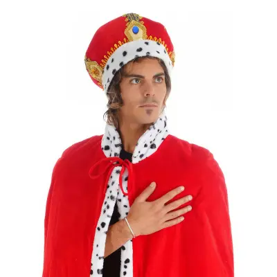 Kungahatt i Sammet Vuxen - One size