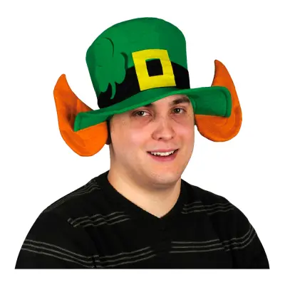 Leprechaun Hatt med Öron