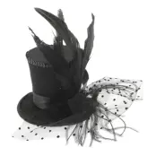 Minihatt Svart - One size