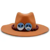 One Piece - Anime Hatt - Portgas D. Ace - för orange