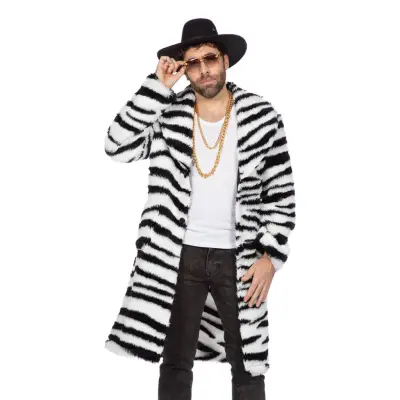 Pimp Pälskappa Zebra - Large
