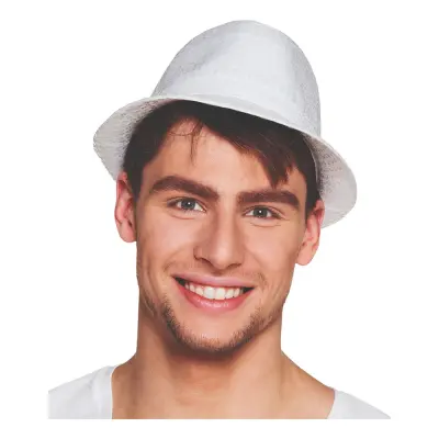 Paljetthatt Vit - One size