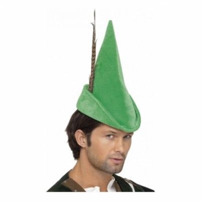 Robin Hood Lång Hatt - One size