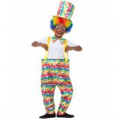 Rolig Clownpojke - Barndräkt