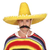Sombrero Stor Gul - One size