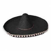 Sombrero Svart Hatt - One size