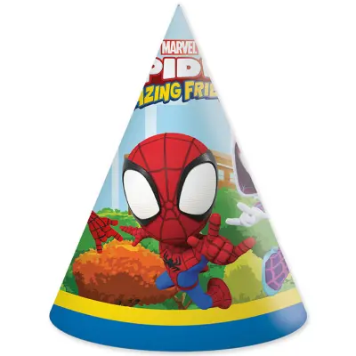 Spidey&Hans Fantastiska Vänner Hattar 6-pack