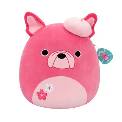 Squishmallows 40cm P22 Elise French Bulldog - Squishmallows -  Leksaksaffären