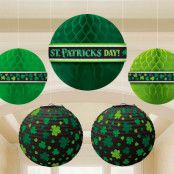 St. Patrick's Day Dekorationskit Hängande - 5-pack