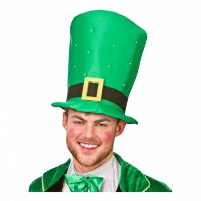 St. Patricks Hatt Blinkande