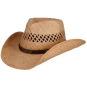 Stetson Hatt - Western Raffia - för naturfärgad