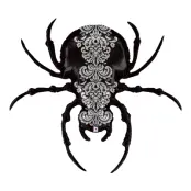 Folieballong Pretty Scary Spider