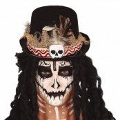 Svart Hatt Voodoo - One size