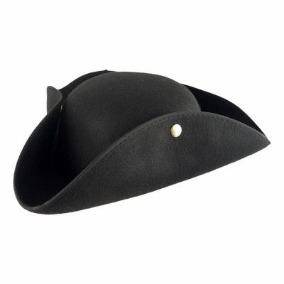 Svart Pirathatt - One size