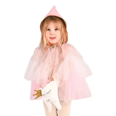 Tandfé Rosa Maskeradset för Barn - One size