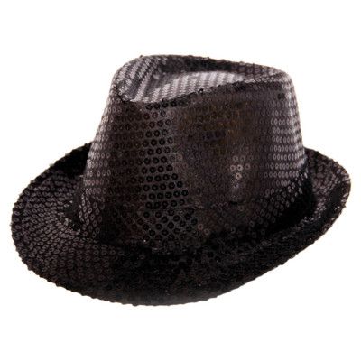 Trilby Hatt Svart