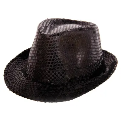 Trilby Hatt Svart