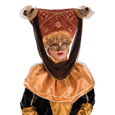 Vince Brun/Guld Deluxe Hatt - One size