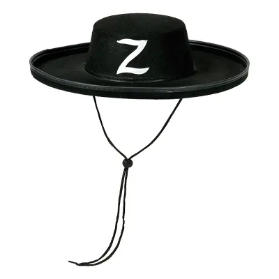 Zorro Hatt för Barn - One size