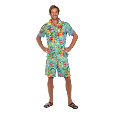 Hawaii Plus-size Maskeraddräkt - Plus-size