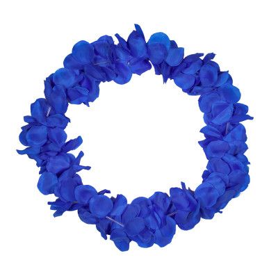 Hawaiikrans Neonblå