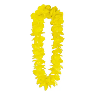 Hawaiikrans UV Neon Gul