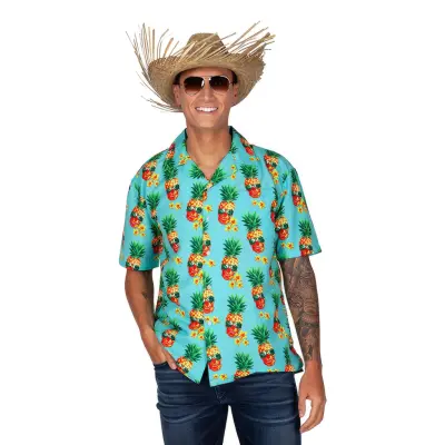 Hawaiiskjorta Ananas - X-Large