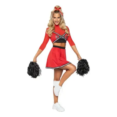 Hejarklacksledare Röd Deluxe Maskeraddräkt - Medium/Large