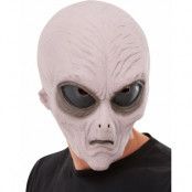 Heltäckande Alien Latexmask med Stora ögon