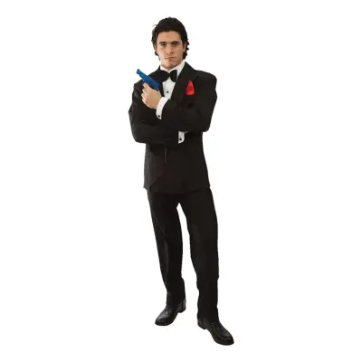 Hemlig Agent Maskeraddräkt - X-Large