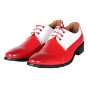 Herrskor Derby Röd/Vit - 44