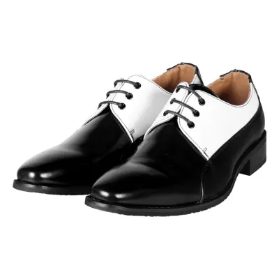 Herrskor Derby Svart/Vit - 43