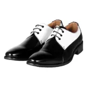 Herrskor Derby Svart/Vit - 44