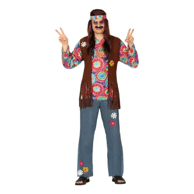 Hippie Maskeraddräkt - Medium