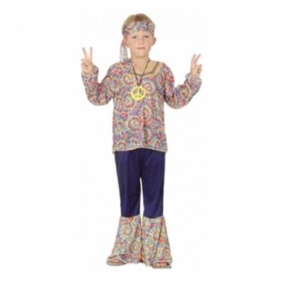 Hippiepojke Barn Maskeraddräkt