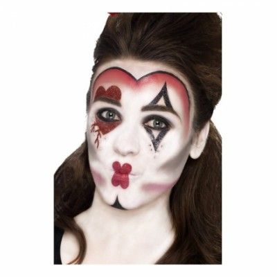 Hjärter Dam Sminkset