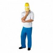 Homer Simpson Maskeraddräkt - Standard