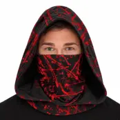 Huva med Mask Blodig - One size