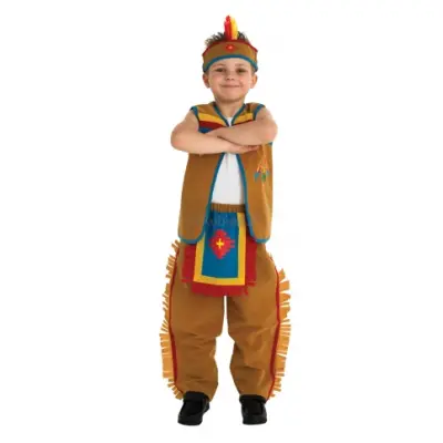 Indian Maskeraddräkt Barn L